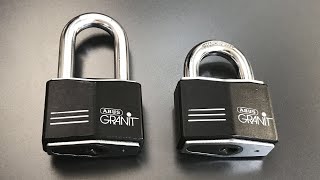 [493] Abus Granit 36/55 Padlock Picked, Gutted, and Reassembled