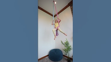 Thumbnail of Jazzy Flips on Silks #shorts