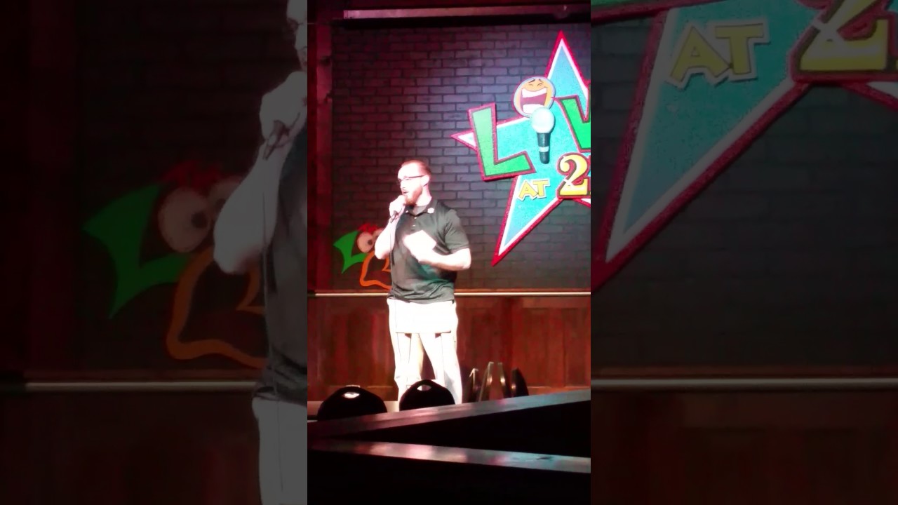 Nasty Nate Shaffer First Stand up Open Mic Night Looney Bin Wichita Ks
