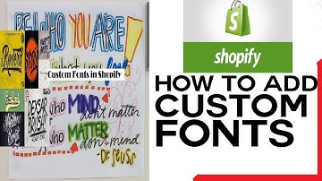 How to add custom fonts in Shopify with any theme | Easy Way