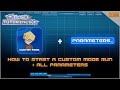 How to start a custom game run  all the parameters  ifscl  custom mode tutorials