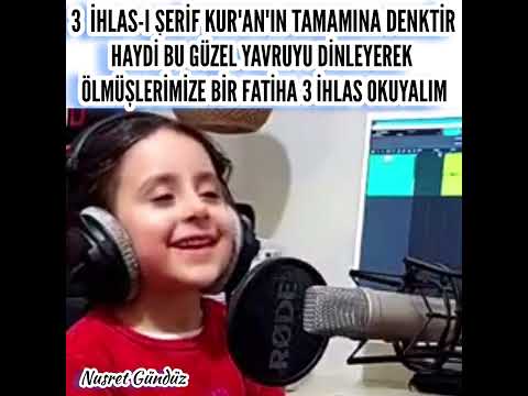 İHLAS SURESİ (MUHTEŞEM)