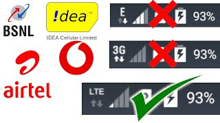 Enable Only 4G Network in Android Smartphone | 4G only mode in Airtel, Vodafone, Idea, and BSNL screenshot 5