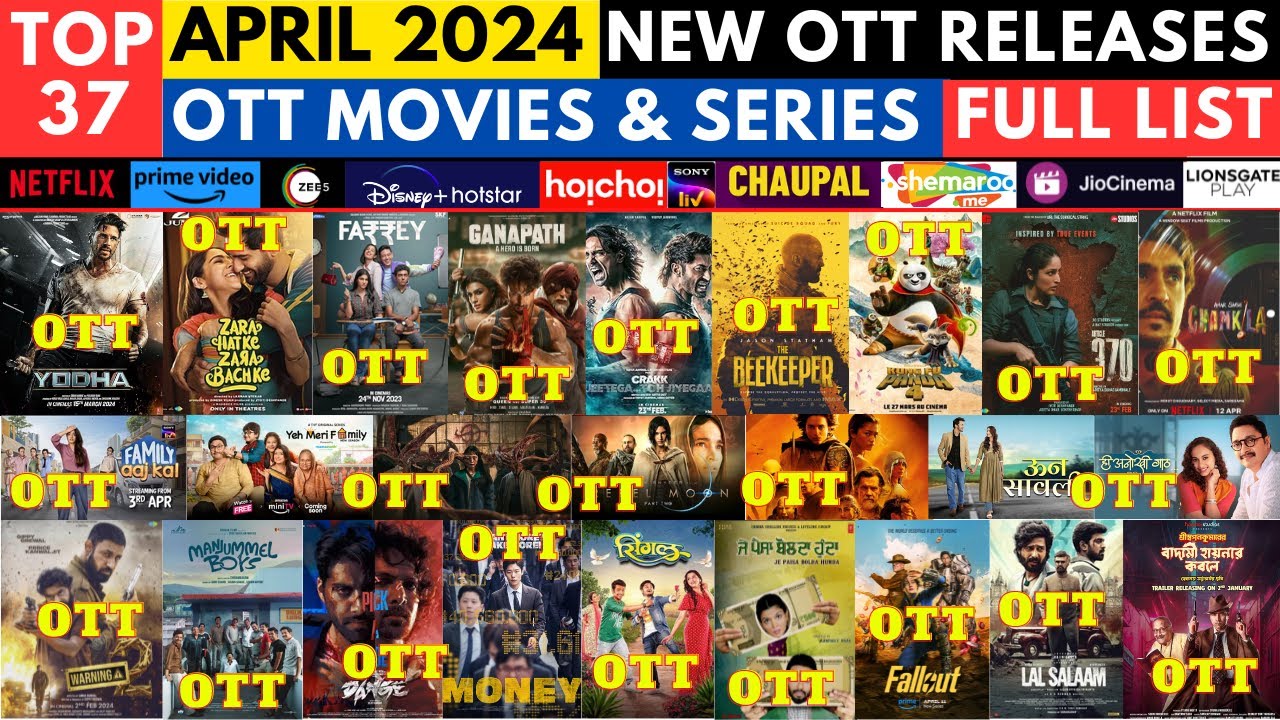 yodha ott release date @PrimeVideoIN new ott releases April 2024@NetflixIndiaOfficial mirzapur 3