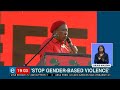 Malema calls for an end to gender based violence