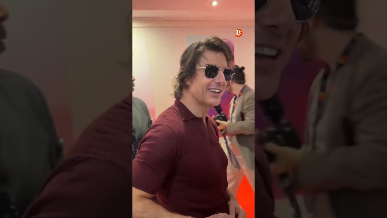 Tom Cruise mingled at the Cannes Film festival 