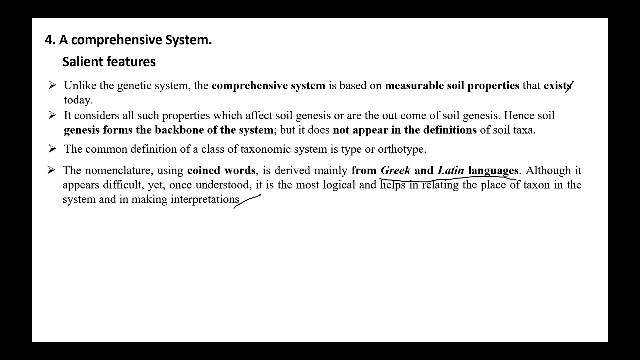 #7th approximation comprehensive System Soil classification #soa #soiltaxonomy