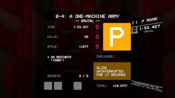 Brutal Prelude 0-4 A One-Machine Army P Rank