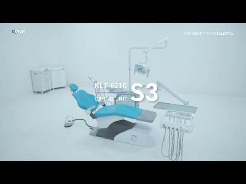 Стоматологическая установка Roson KLT 6210 S3, видео 1