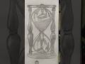 Sketchbook Diaries: A Timeless Hourglass Sketch #art #ytshorts #drawing #sketch #shortvideo #shorts