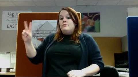 ASL 1 Expressive video