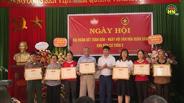 Ngày hội đại đoàn kết khu dân cư thôn 5 xã Hạ Lễ
