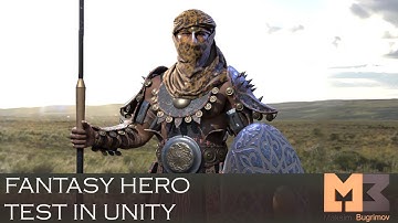 Fantasy Hero 02 Test In Unity