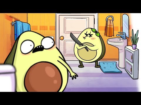 avocado-couple-i-crazy-comics-;-pregnancy-prank-compilation-ca-قصة-الخضر-و-الفواكه