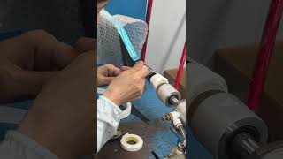 Locked & Reinforced Grip — Paddle Handle Strength Process #pickleball #customization #factory