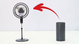 Make an Amazing Mini Fan recycling PVC pipe