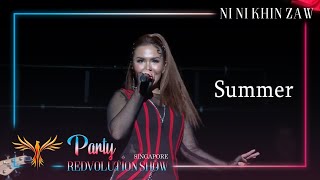 Summer - Ni Ni Khin Zaw (Live at Party REDvolution Show Singapore 2019)