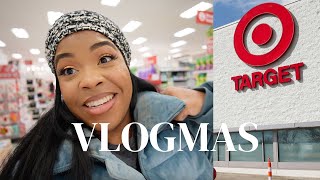 VLOGMAS 2023 DAY 10 | TARGET SHOP WITH ME VLOG | A DAY IN THE LIFE