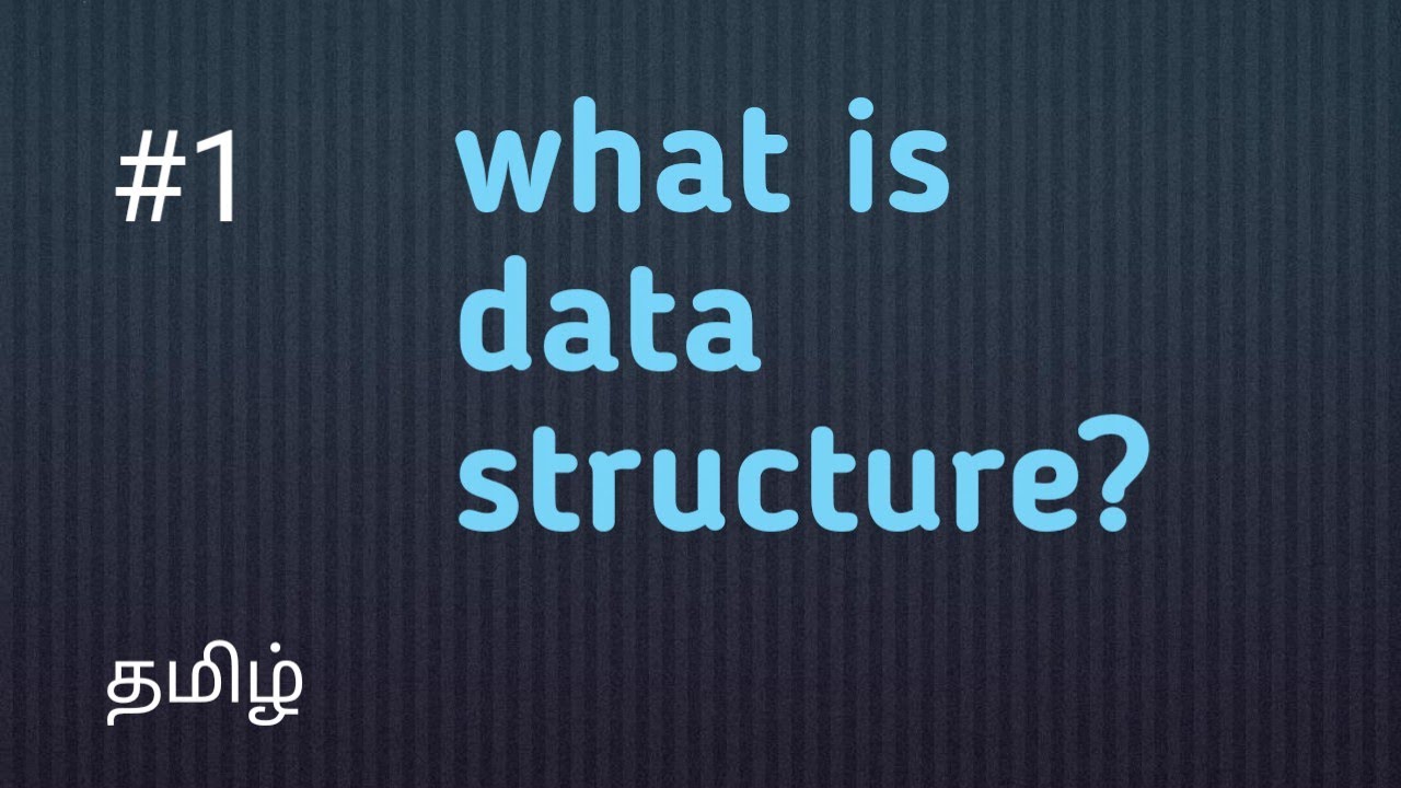 #1 what is Data structure ? difference between Data and information ...