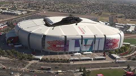 U.S. CBP Provides Airspace Security for Super Bowl LVII