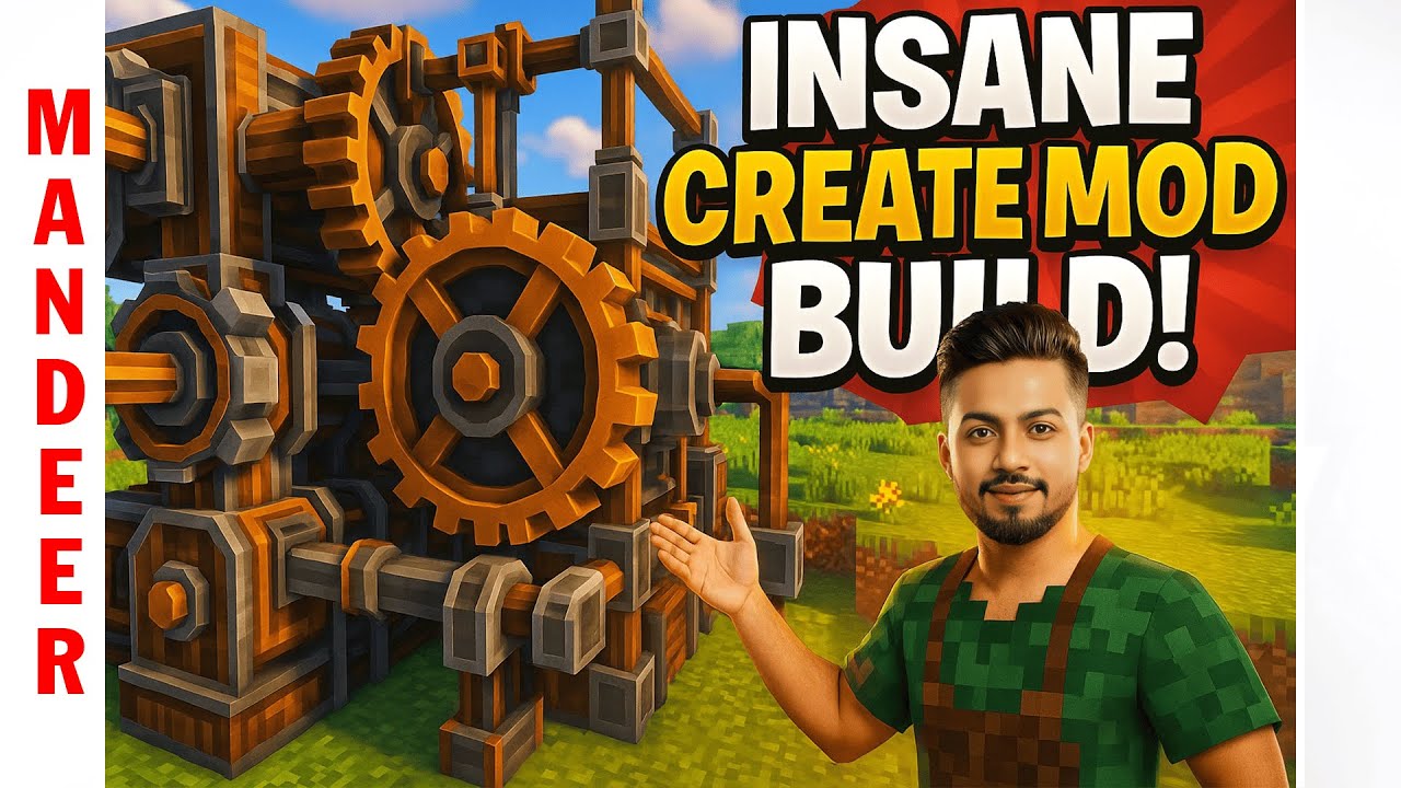 Create Mod exploring in Minecraft - YouTube