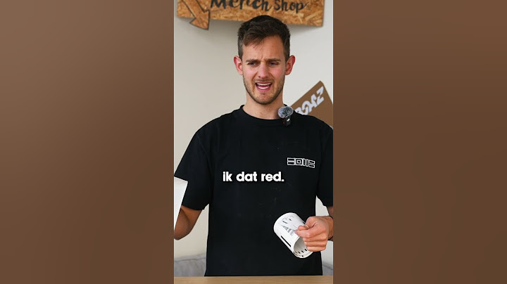 Stuur deze video door naar iemand aan wie jij het zou geven