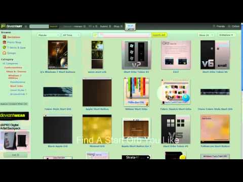 Como mudar Start Orb No Windows 7 HD