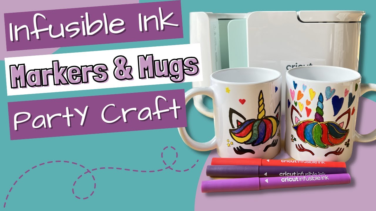 Infusible Ink Pen Mugs with the Cricut Mug Press - Jennifer Maker