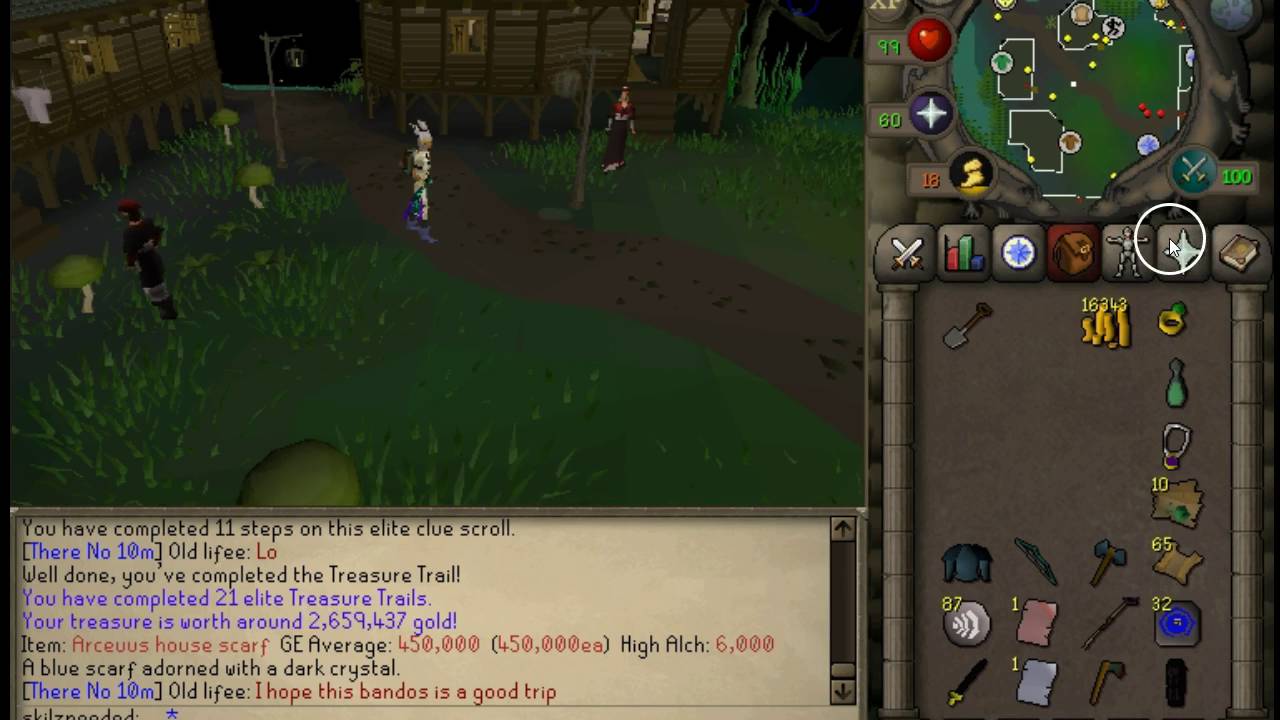 OSRS Clue Scrolls my loots from level 14 clue scrolls RIP