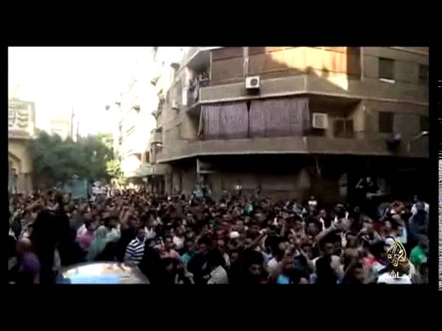 جنازة الطالب إسلام صلاح الدين الذي قضى بعد يوم من اعتقاله داخل لجنة الامتحانات