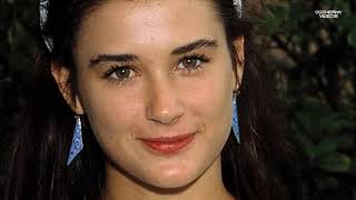 LA TRISTE VIDA DE DEMI MOORE  SE VOLO DE LA CASA ALOS 16 AÑOS PARA TRABAJAR