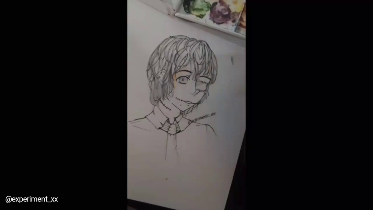 speed up coloring anime boy creepy