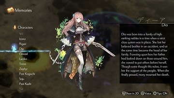 Oninaki, Skills - Dia