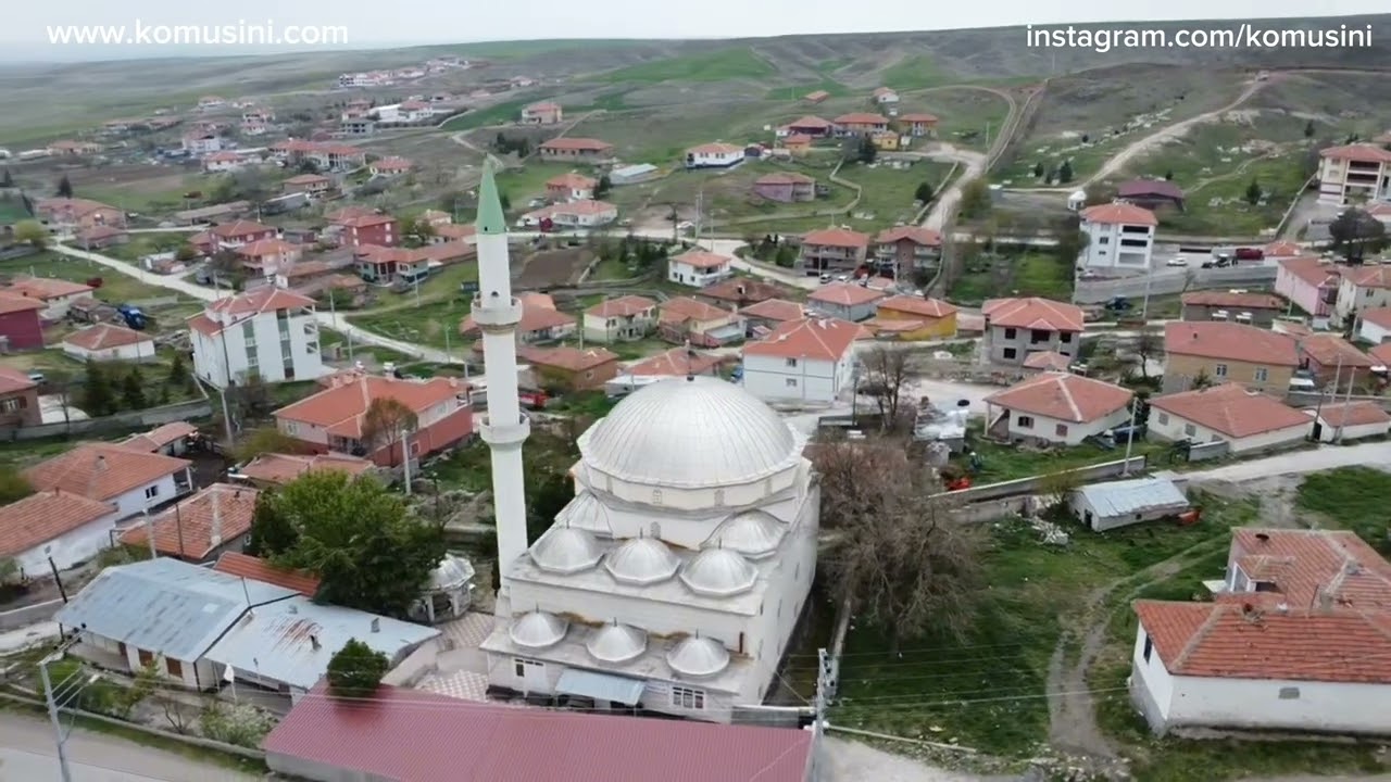 Konya | Kulu | Kömüşini Köyü Drone Çekim Görüntüleri Nisan 2024