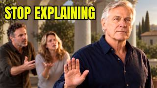 After 60, When You Stop Explaining Yourself, Everything Change | STOICISM