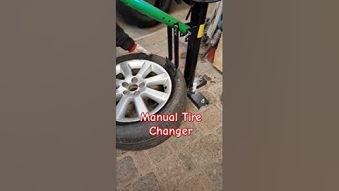 Manual Tire changer. TIRE MACHINE