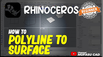 Rhino How To Polyline To Surface