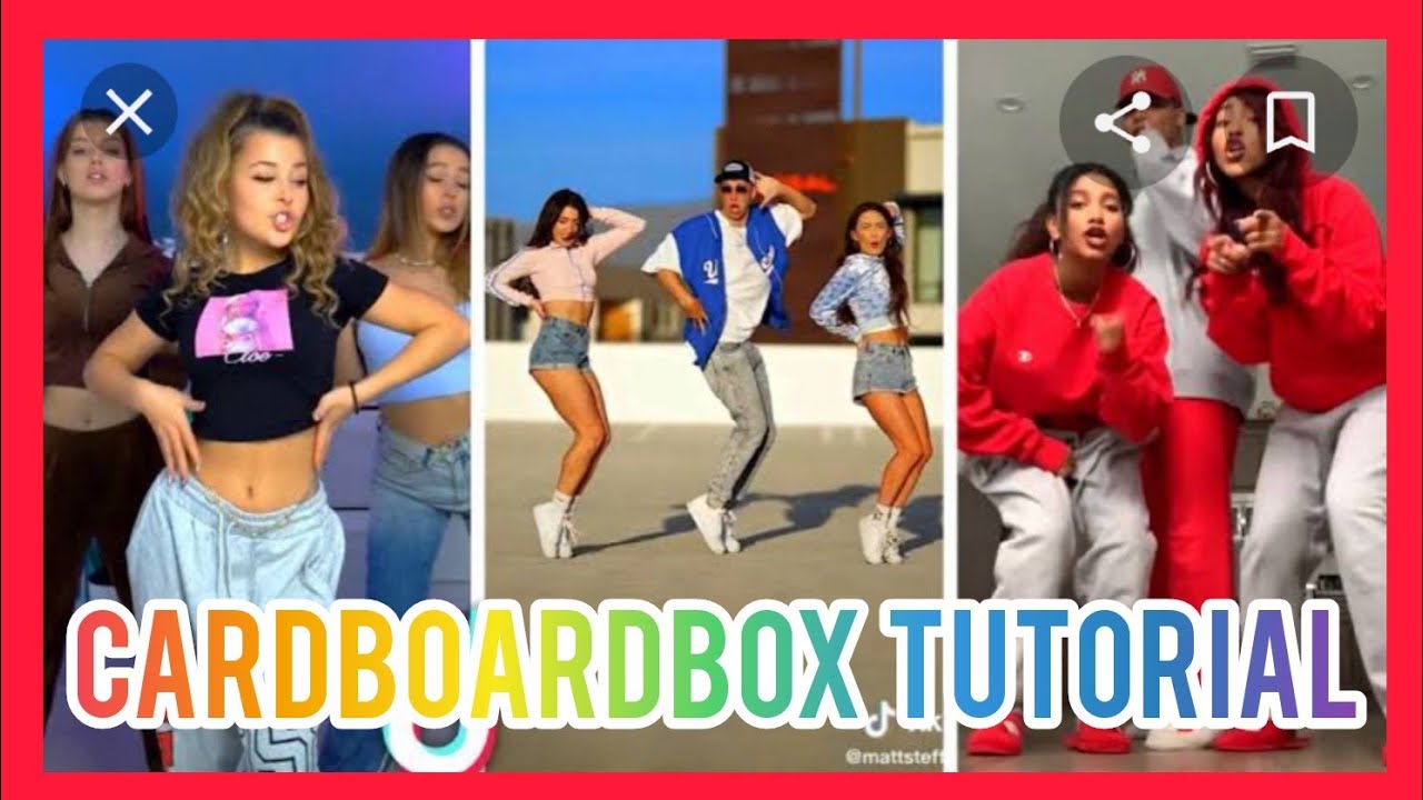 TIKTOK CARDBOARD BOX CHALLENGE/PATRICIAAAAAM/NICK MANJARES,STEP BY STEP TUTORIAL YouTube