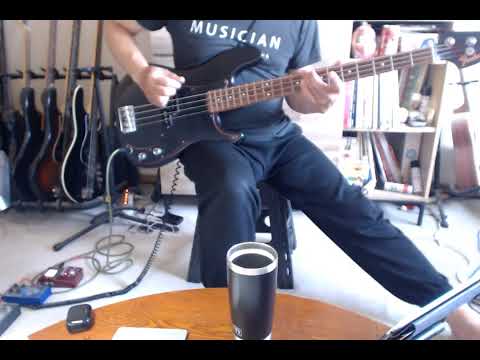 スピッツ「春夏ロケット」を必死に弾いてみた【bass cover】