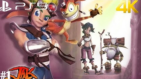 Jak and Daxter: The Precursor Legacy walkthrough part 1 no commentary PS54K