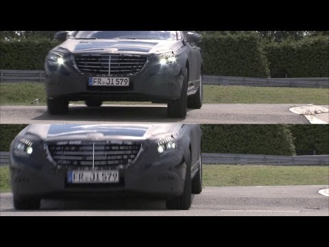 The anticipatory Magic Body Control system in the Mercedes S-class of