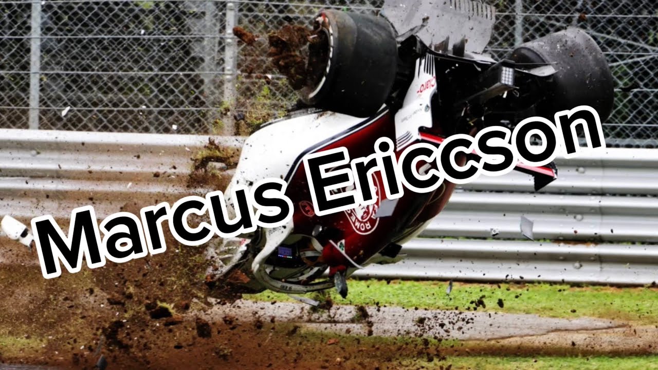 Marcus Ericcson All F1 Spins & Crashes