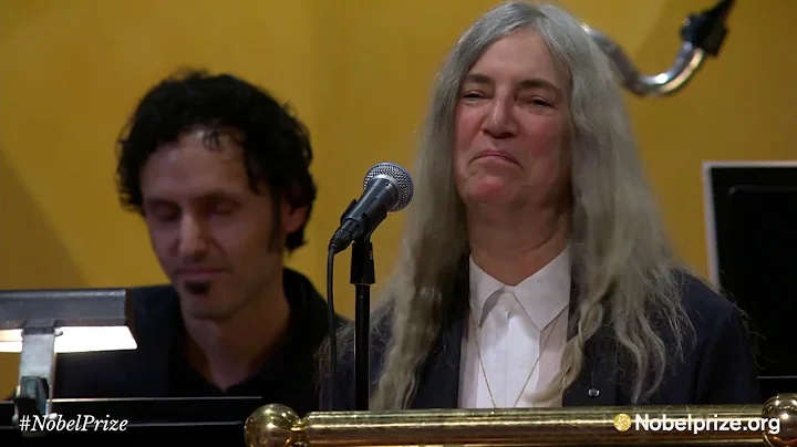 Patti Smith performs Bob Dylan's "A Hard Rain's A-...