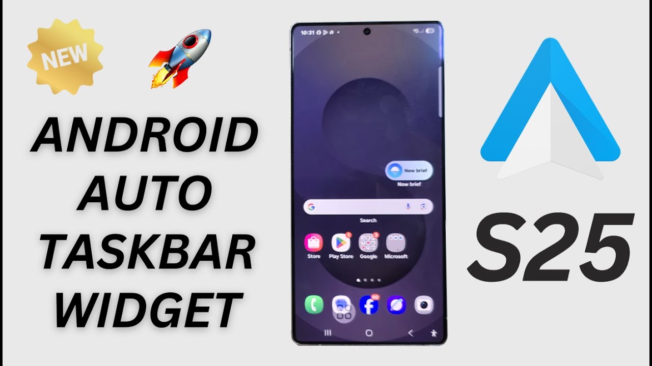 🚗 Galaxy S25/S25+/Ultra: How to Enable/Disable Android Auto Taskbar ...