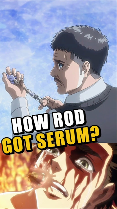 Where did Rod Reiss get the Armor Titan serum? #attackontitan #aot