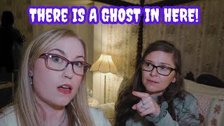 We were the only guests for the evening at this haunted manor in Kentucky