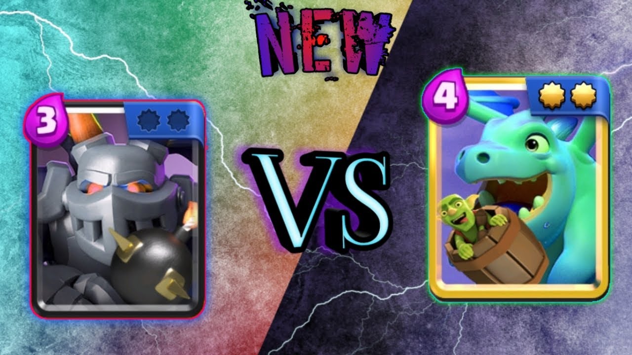 Mega Minion Vs Baby Dragon 1v1 Clash Royale YouTube