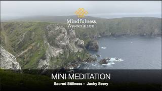 Mini Meditation   Sacred Stillness   Jacky Seery