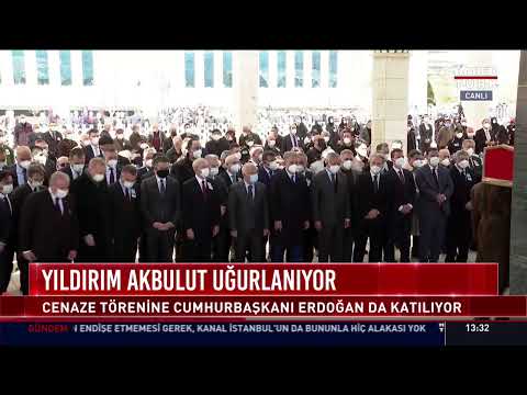 Yıldırım Akbulut uğurlanıyor