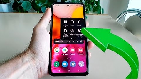 Como tomar captura de pantalla en samsung a21s